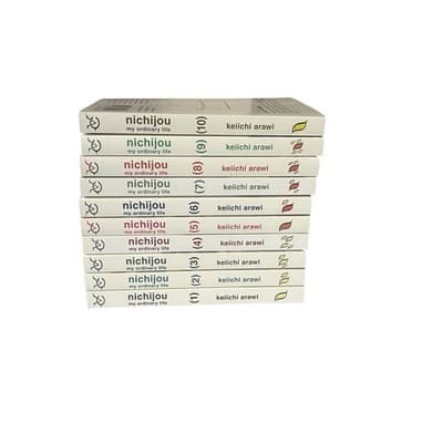 Nichijou My Ordinary Life Manga Volumes 1-10 Near Complete Set